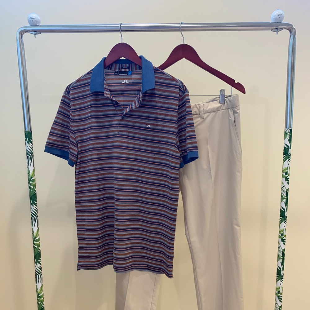 J Lindenberg Slim Fit Polo Size Large